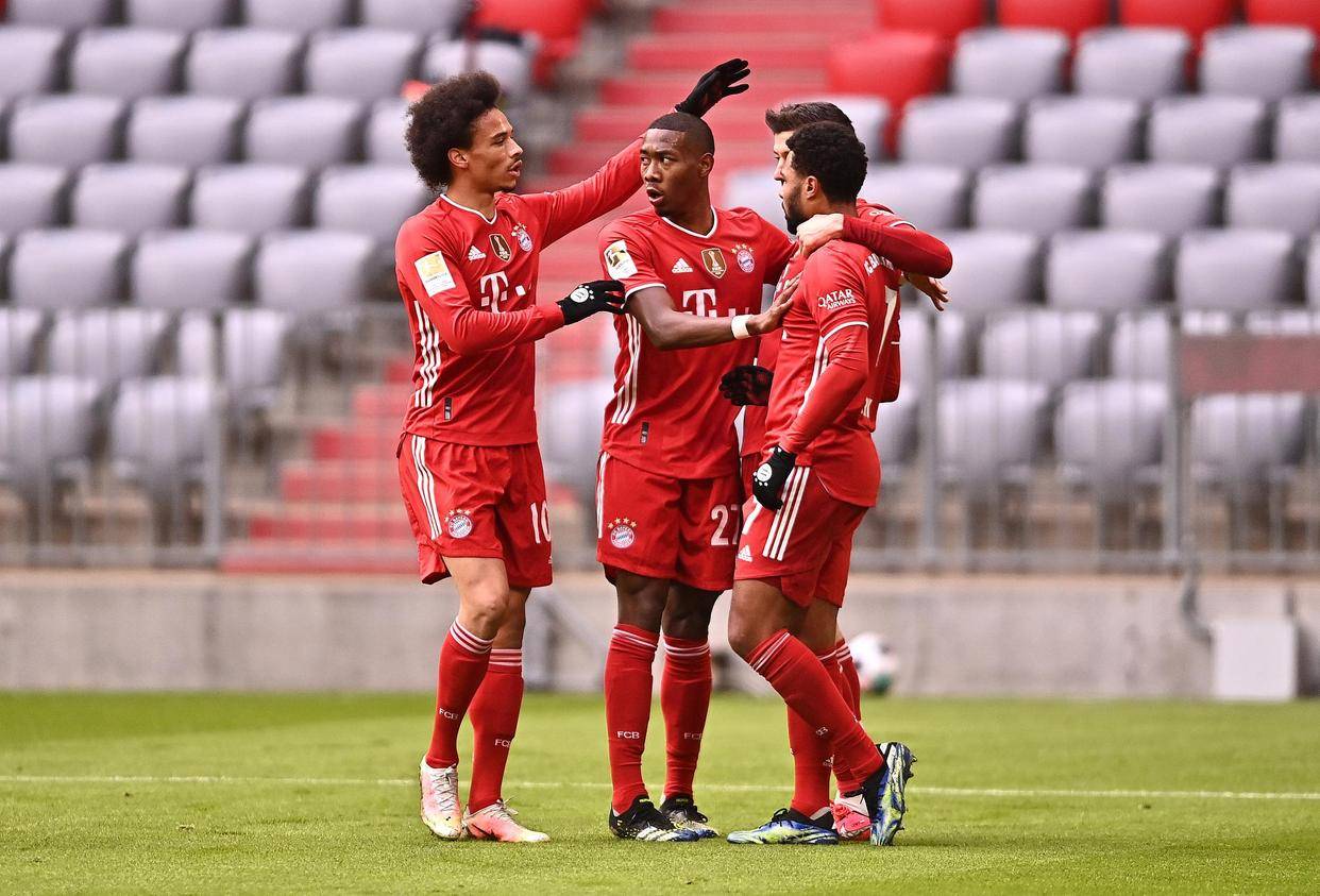 包含拜仁血洗中国，加维完成帽子戏法的词条