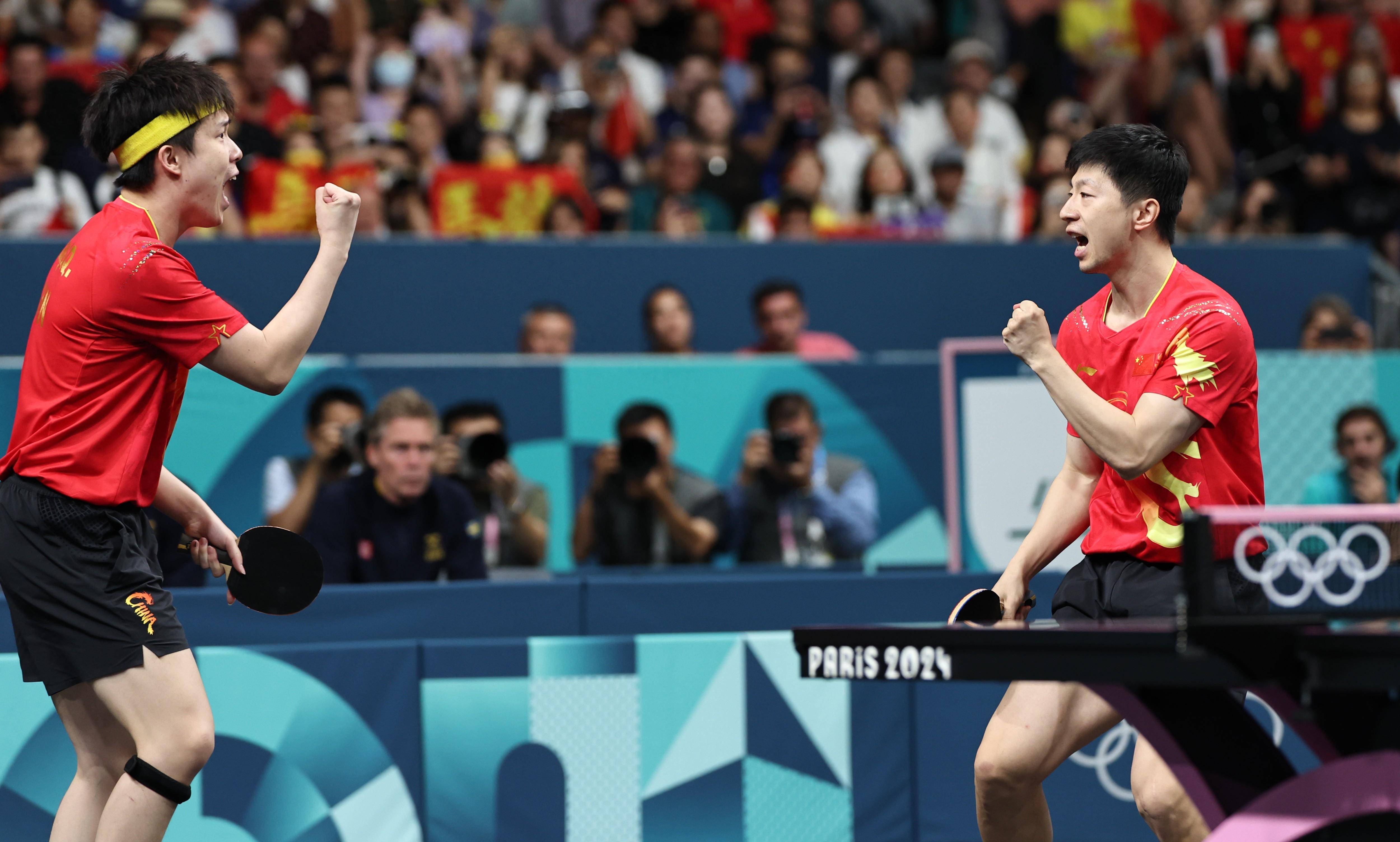 包含英国乒乓球队完胜奥地利乒乓球队，马龙送出助攻的词条