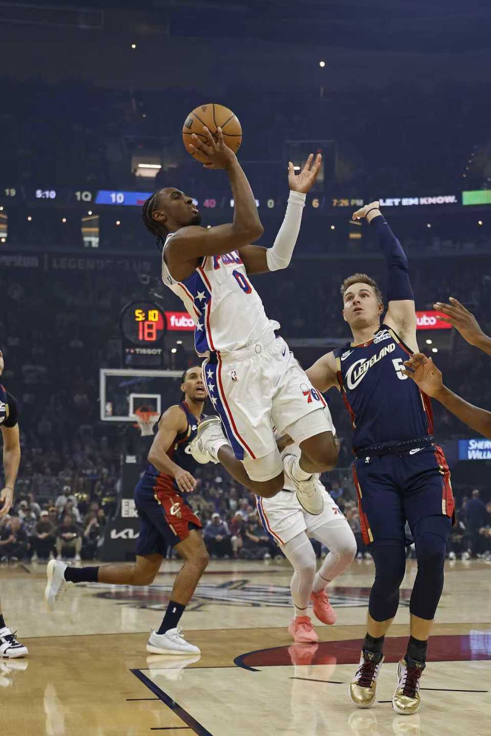 包含76人绝杀勇士B队，米切尔统治全场的词条