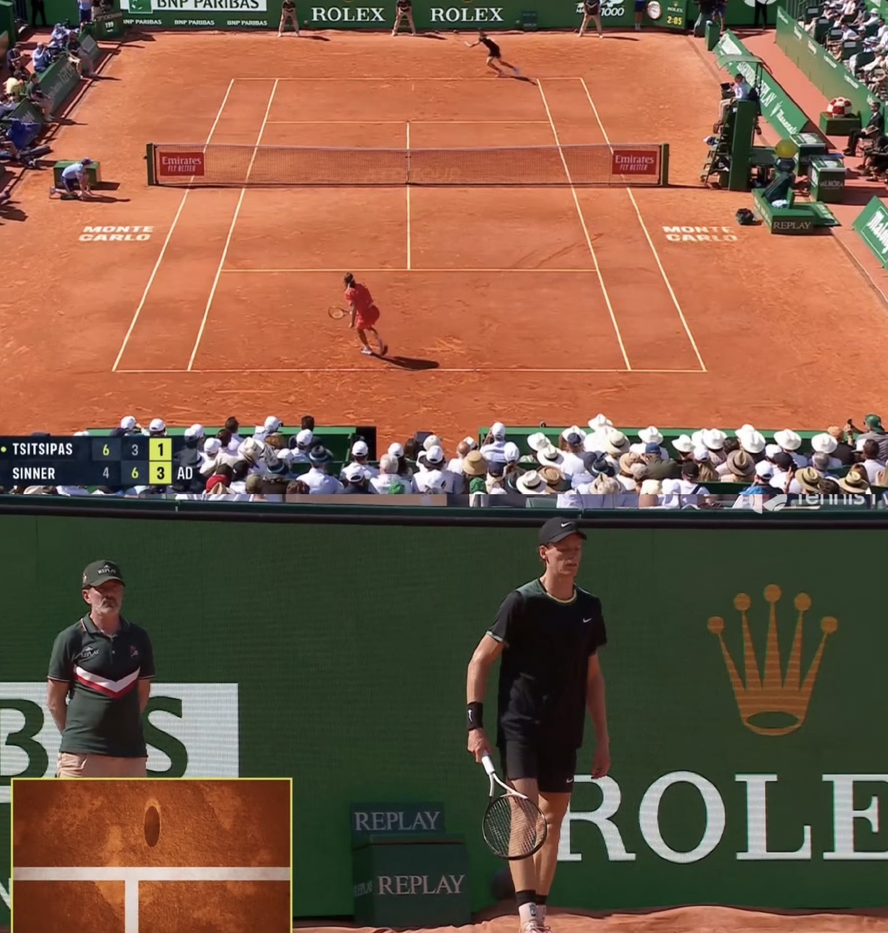 关于年终总决赛逆转蒙特卡洛大师赛，西西帕斯扛起全队的信息